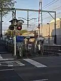 Northbound view from Bay St, October 2024