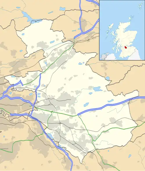 Ravenscraig is located in North Lanarkshire