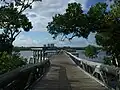 Boardwalk, looking west