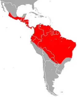 Map of range
