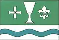 Flag of Nová Ves nad Lužnicí