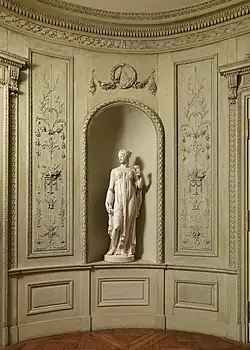 Nymph; 1805–1810; plaster; height: 155.6 cm (5 ft); Metropolitan Museum of Art