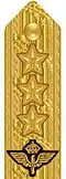 Shoulder mark on uniform m/87 (Air Force) (1987–present)