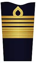 Sleeve insignia for a general in the Amphibious Corps (2003–present)