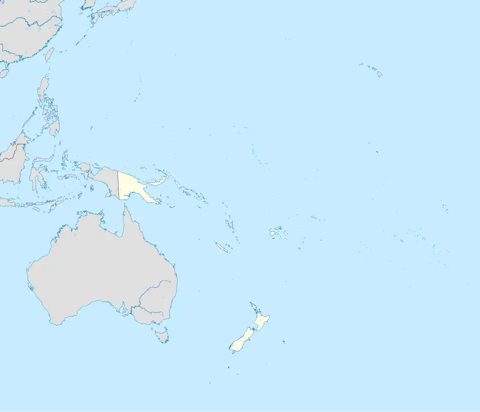 2019 OFC Champions League is located in Oceania