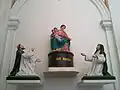Our Lady of Holy Rosary with St. Dominic