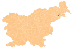 Location of the Municipality of Dornava in Slovenia