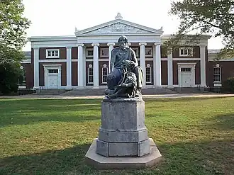 Blind Homer with His Student Guide (1907), University of Virginia, Charlottesville, VA.