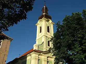 Reconstructed Serbian Orthodox Karlovac Cathedral in the city centre.