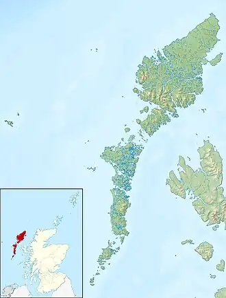 St Kilda is located in Outer Hebrides