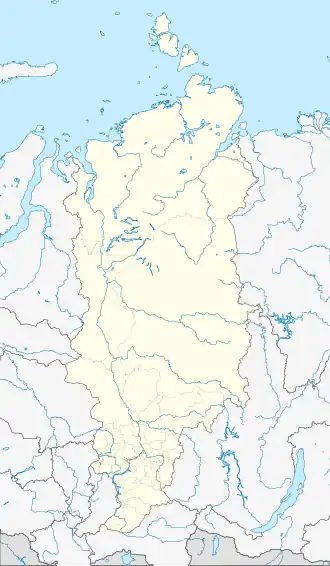 2014 Winter Olympics torch relay is located in Krasnoyarsk Krai