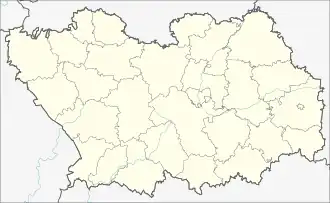 2014 Winter Olympics torch relay is located in Penza Oblast