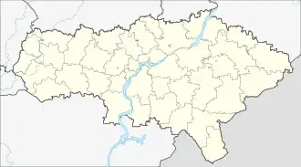 2014 Winter Olympics torch relay is located in Saratov Oblast