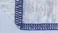 3-thread, 5⁄32 in (4.0 mm) wide, 17 stitches per inch (1.5 mm stitch pitch)