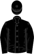 Black, yellow cross=belts and armlets