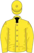 Yellow, red striped ca
