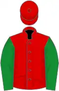 Red, green sleeves