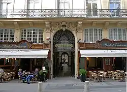 Entrance on the Rue des Petits-Champs