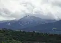 Mount Umunhum is occasionally dusted with snow