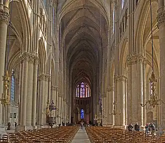 Interior view