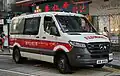Mercedes-Benz Sprinter van.