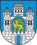 Medieval coat of arms of the town of Lwowek Slaski