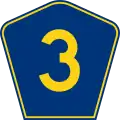 Highway 3 marker