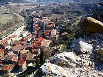 A general view of Padern