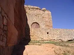 The entrance gate