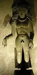 Buddhist Devata, 6–7th century AD, Hund. Museum of Oriental Art (Turin)