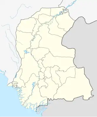 Larkana is located in Sindh