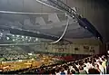 PalaTrussardi during an Olimpia Milano basketball game