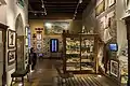 A room dedicated to products based on hemp