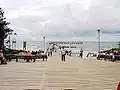 Entrance to the pier from the central Jono Basanavičiaus Street