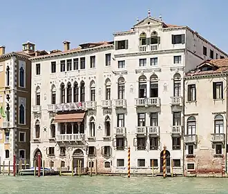 Ca' Barbaro on the Grand Canal