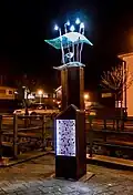 Monument of Divina Meteorite