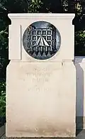 Left, the prisoners' badge of the WSPU, known as the "Holloway brooch", designed by Sylvia Pankhurst in 1909