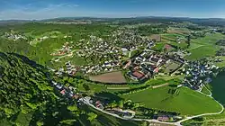 Panorama of Stična