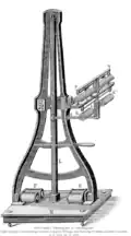 Caselli's pantelegraph patented in 1861