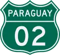 National Route 02 shield}}