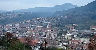 View of the town
