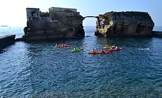 The islet of Gaiola