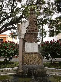 Isabella I of Castille monument in 2005.