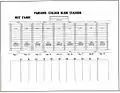 Blum Stadium seating chart. East stands were for students and general admission.