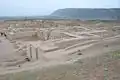 Oblique view of Nisa ruins
