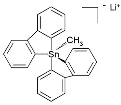 Pentaorganostannane