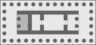 Opisthodomos (sometimes omitted)