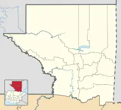 PON is located in Petén Department