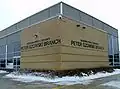 Exterior of the Sutton branch named in honour of broadcaster Peter Gzowski.