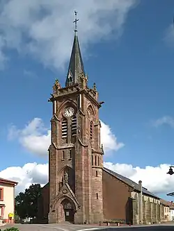 Petitmont (54) - Église saint-Pierre